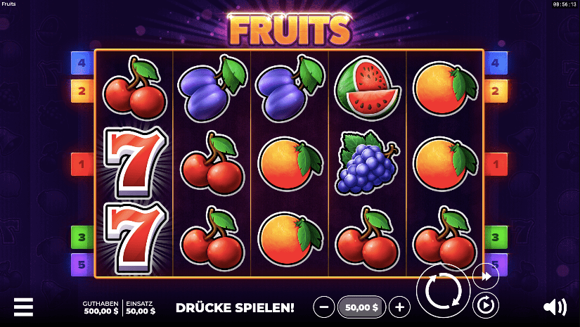 Fruits automaty